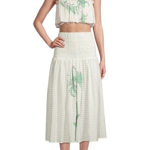 NWT Tanya Taylor Lyla Midi Skirt